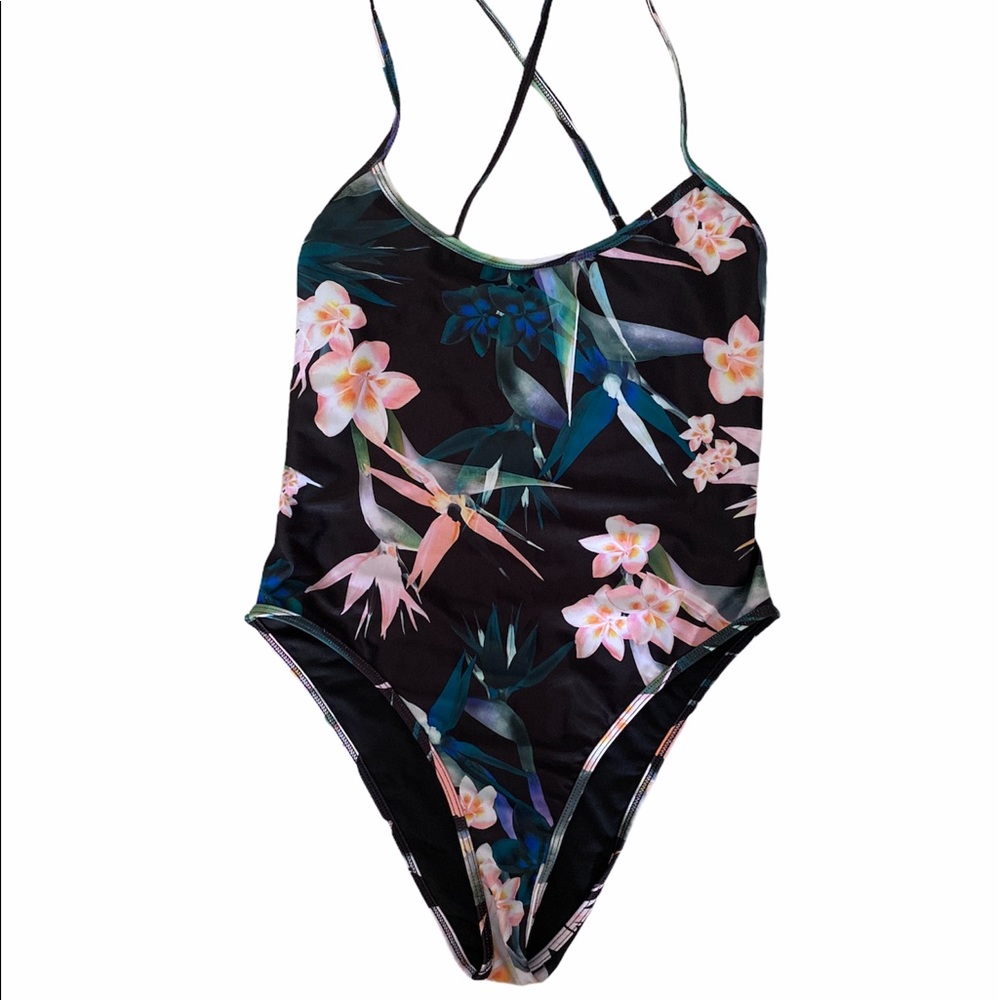 Floral One Piece Swimsuit